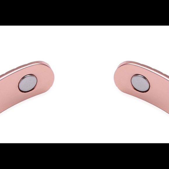 Rosetone Snake Texture Cuff Bracelet - Picture 6 of 11